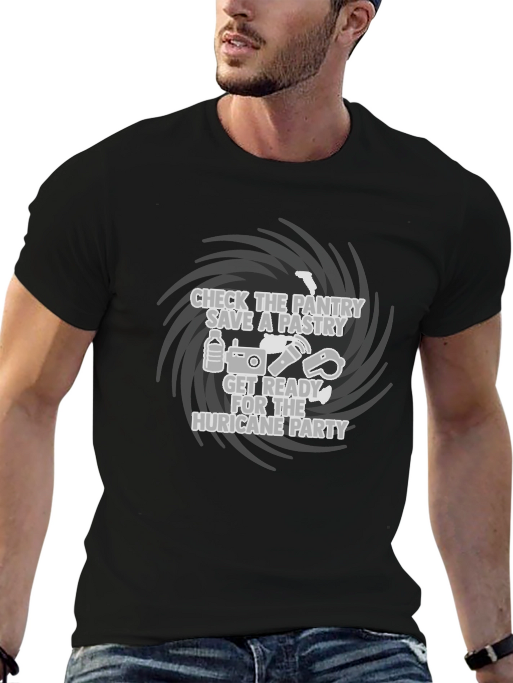 Hurricane Party Graphic T-Shirt