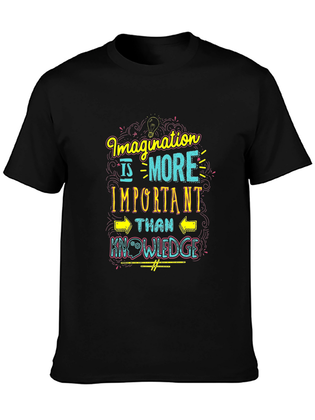 Imagination is More Important Than Knowledge T-Shirt