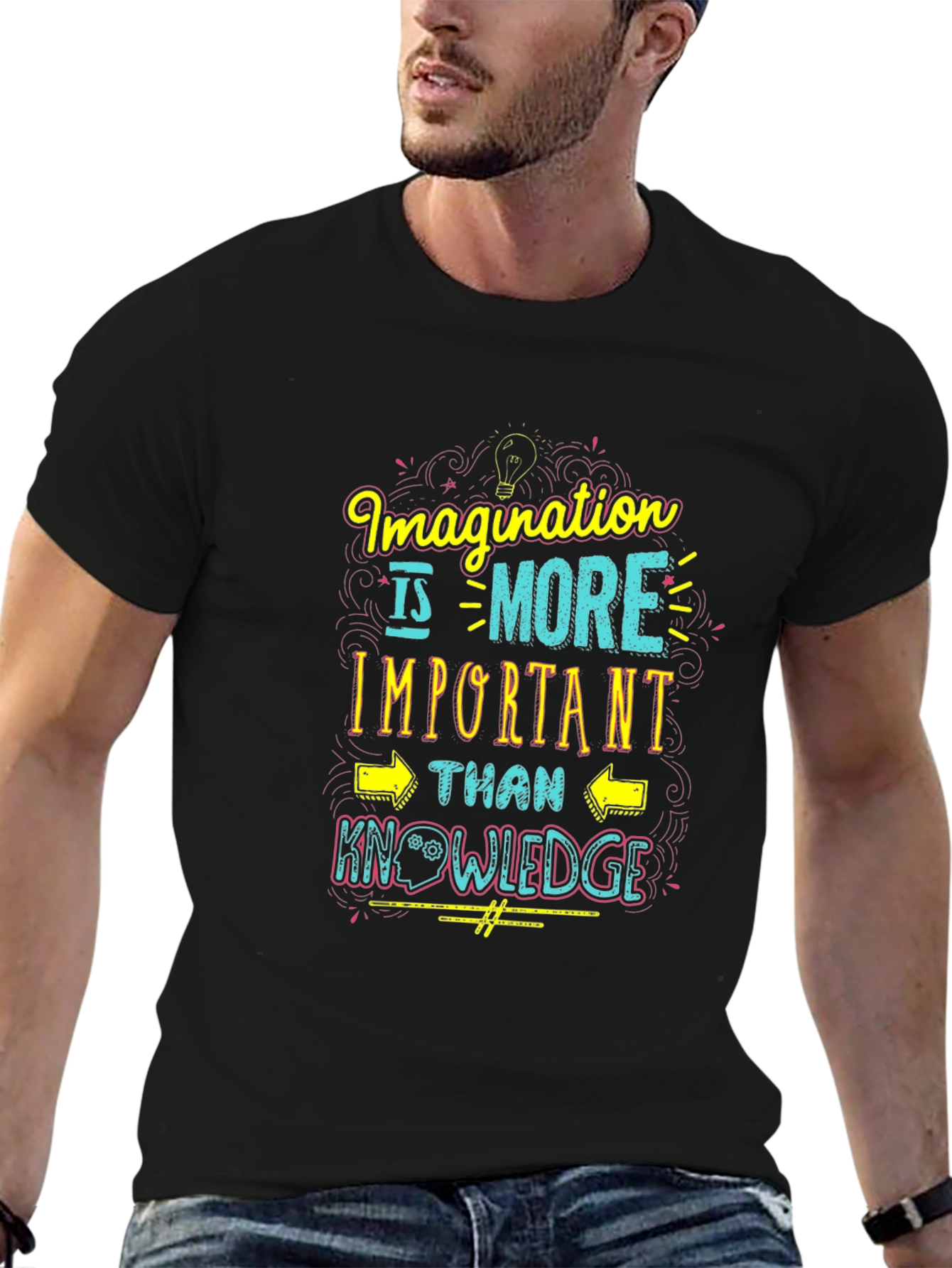 Imagination is More Important Than Knowledge T-Shirt