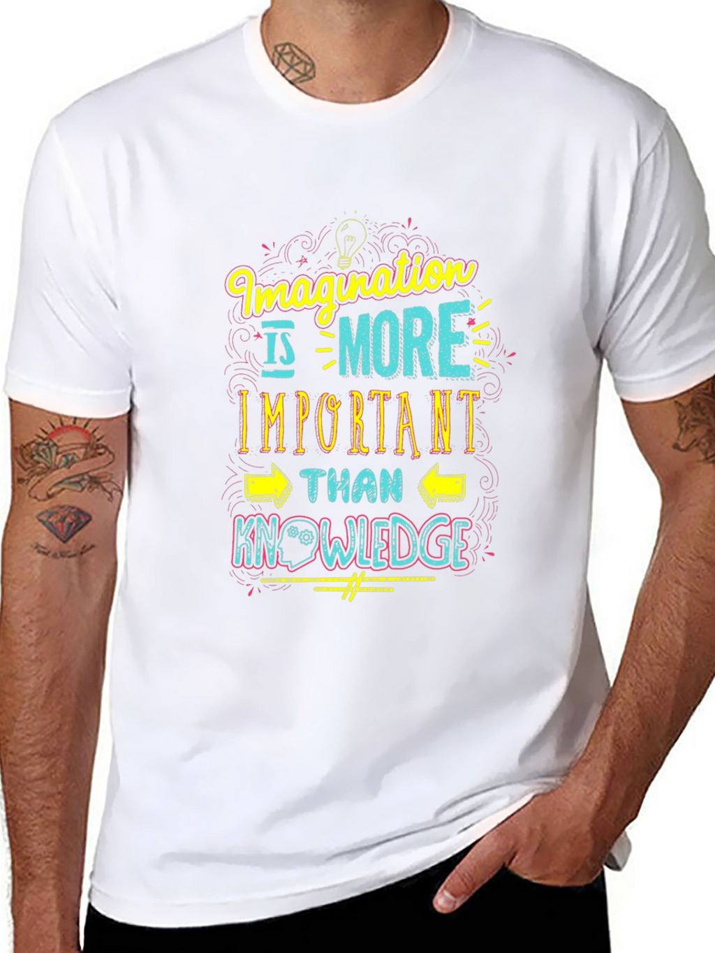Imagination is More Important Than Knowledge T-Shirt