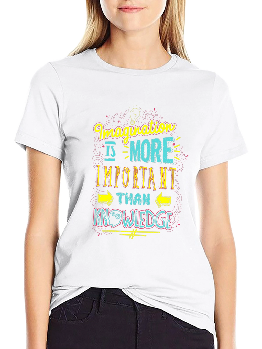 Imagination is More Important Than Knowledge T-Shirt