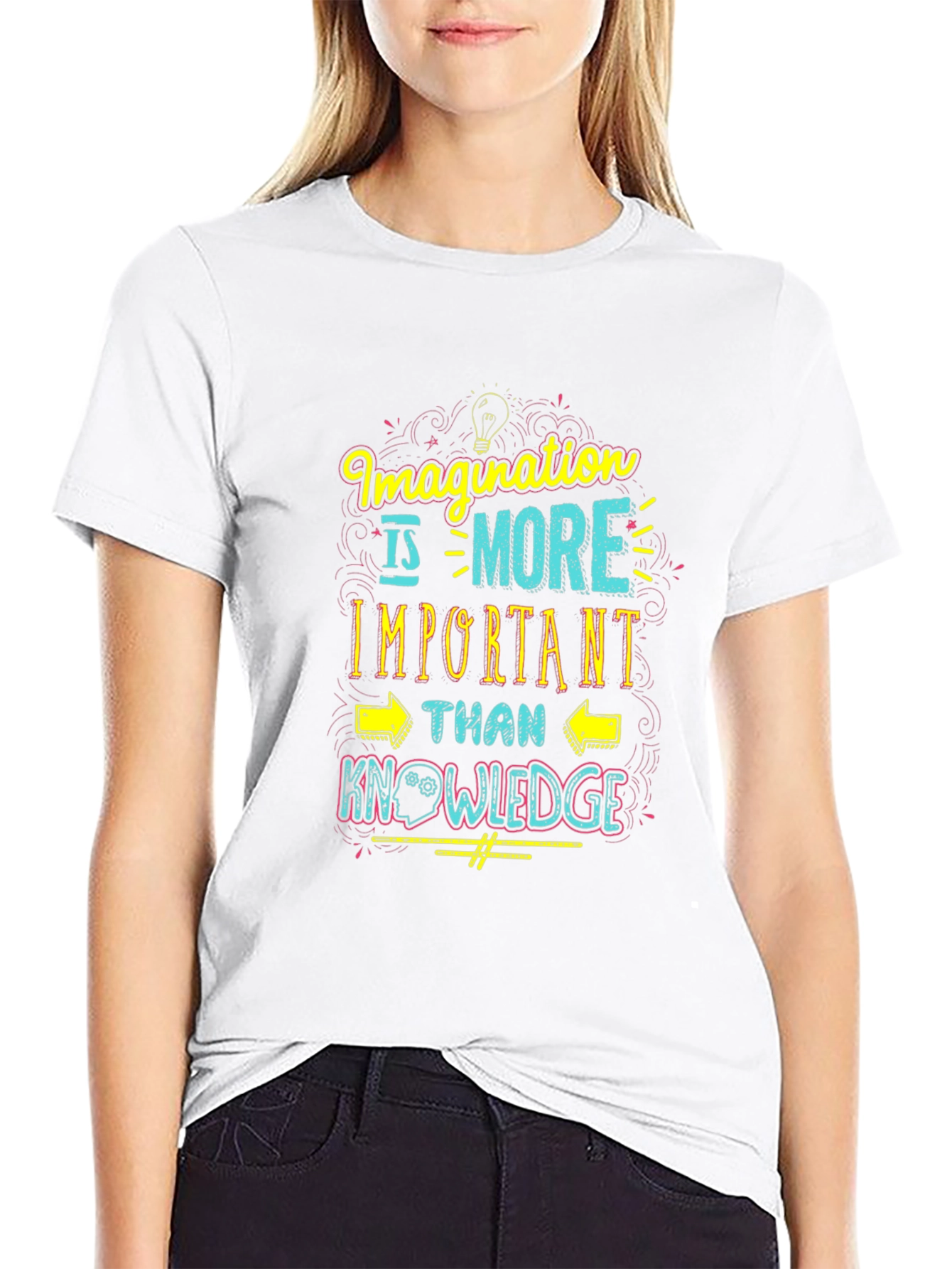 Imagination is More Important Than Knowledge T-Shirt