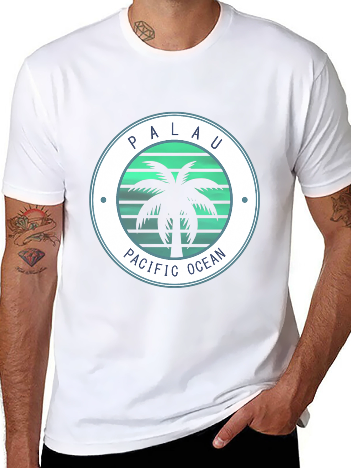 Palau Pacific Ocean Graphic Tee - Island Vibes