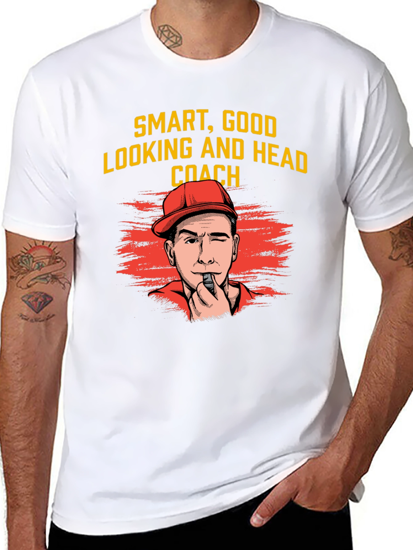 Smart Good Looking Head Coach Graphic T-Shirt