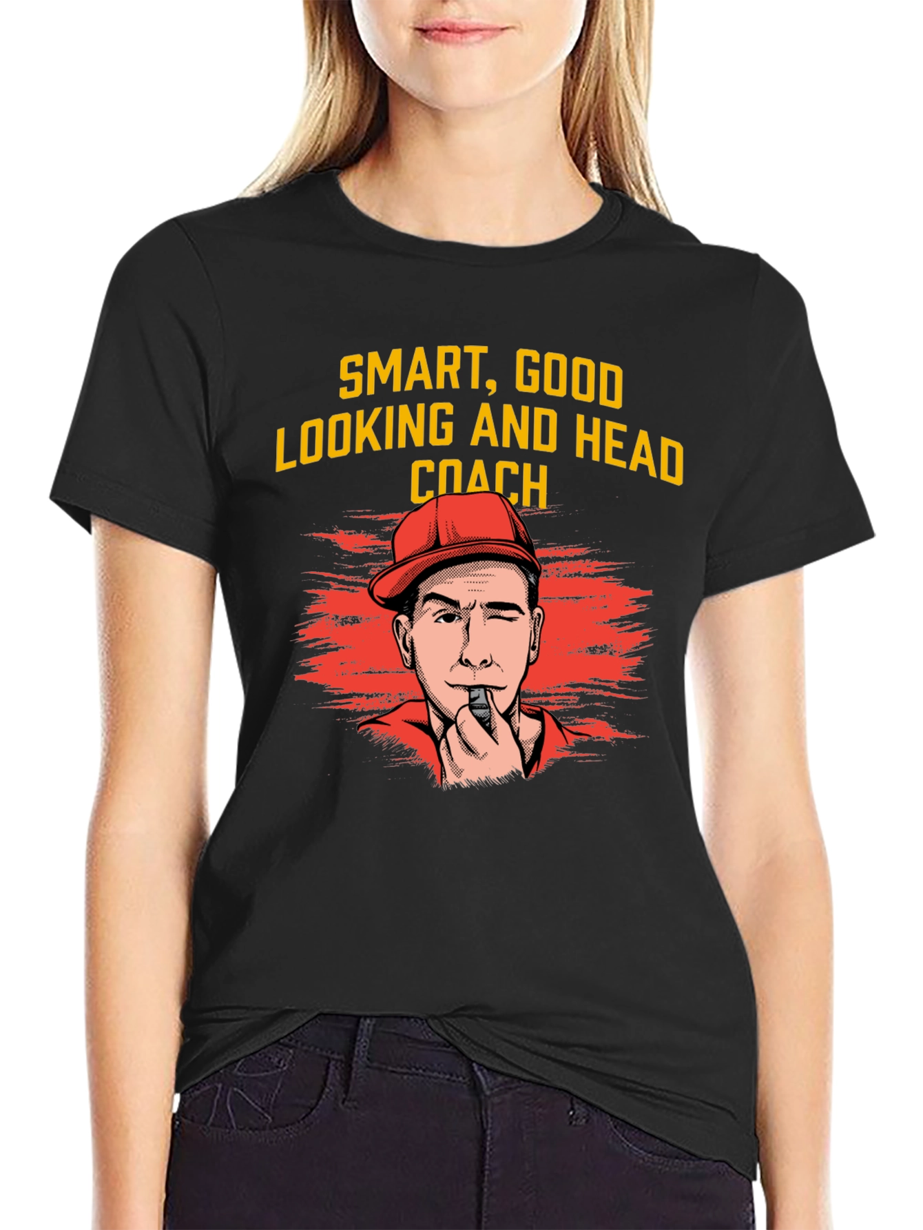 Smart Good Looking Head Coach Graphic T-Shirt