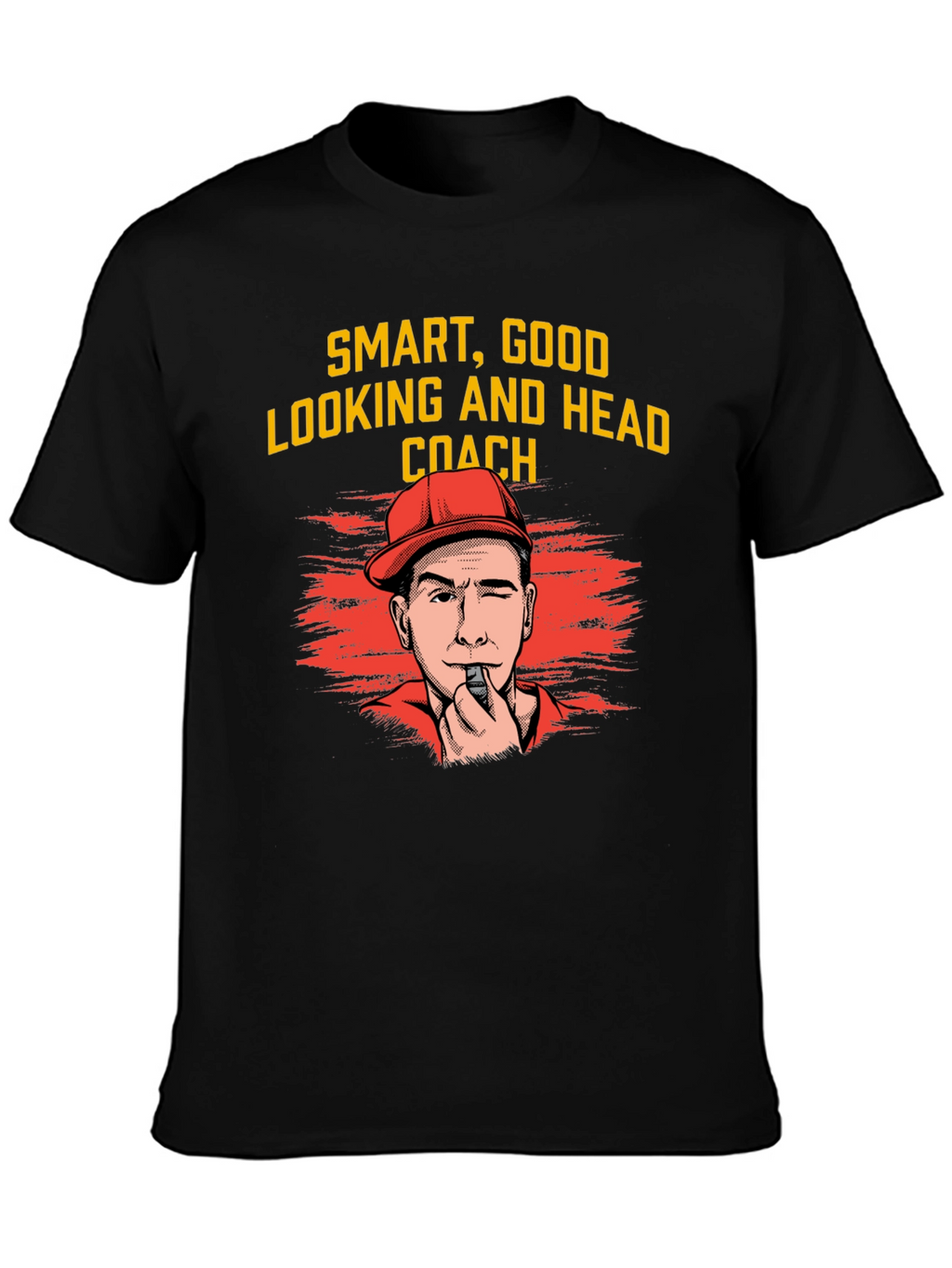 Smart Good Looking Head Coach Graphic T-Shirt