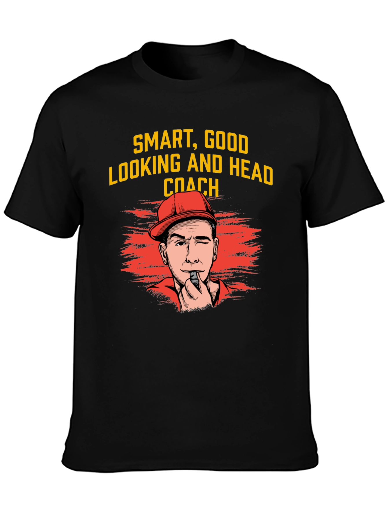 Smart Good Looking Head Coach Graphic T-Shirt