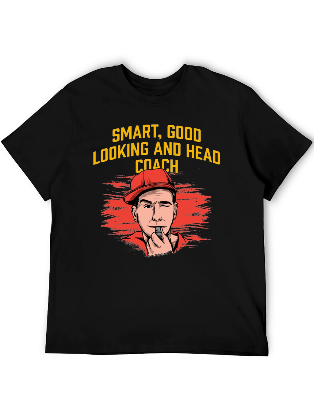 Smart Good Looking Head Coach Graphic T-Shirt