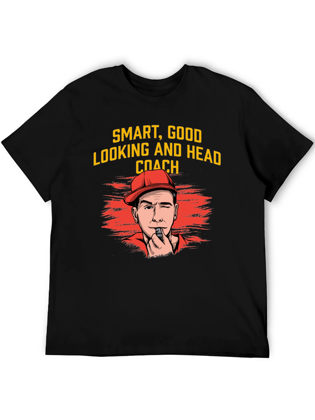 Smart Good Looking Head Coach Graphic T-Shirt