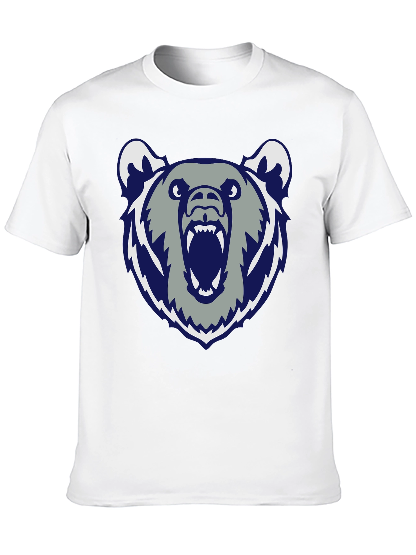 Mens Black Bear Graphic Tee