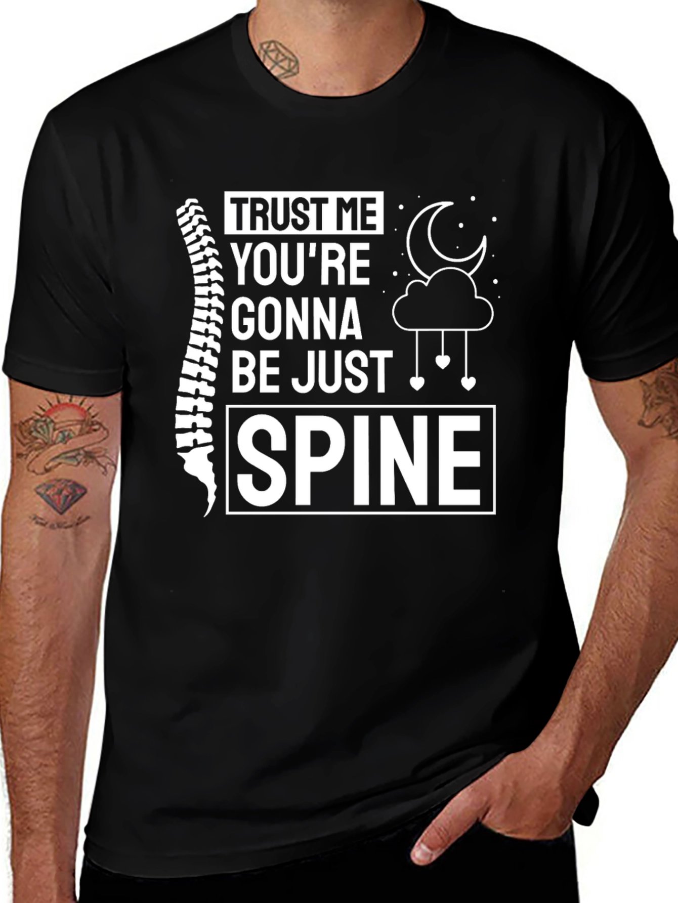 Trust Me Spine T-Shirt Funny Chiropractor Tee