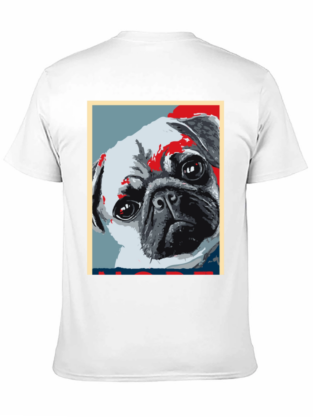 Pug Dog Graphic T-Shirt - Trendy Pet Lover Apparel