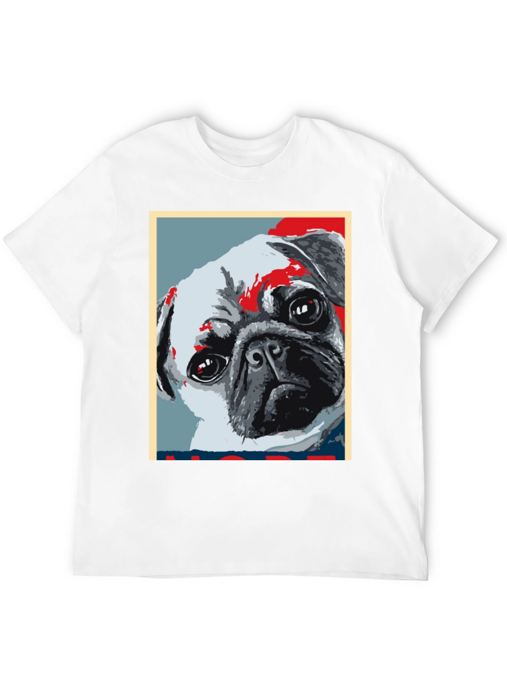 Pug Dog Graphic T-Shirt - Trendy Pet Lover Apparel