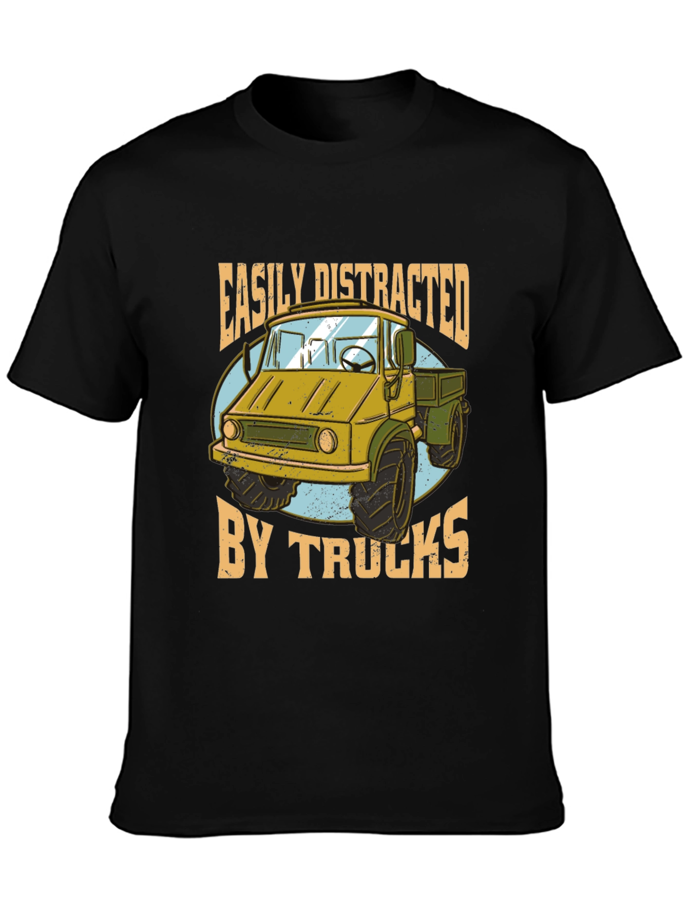 Easily Distracted by Trucks Graphic Tee