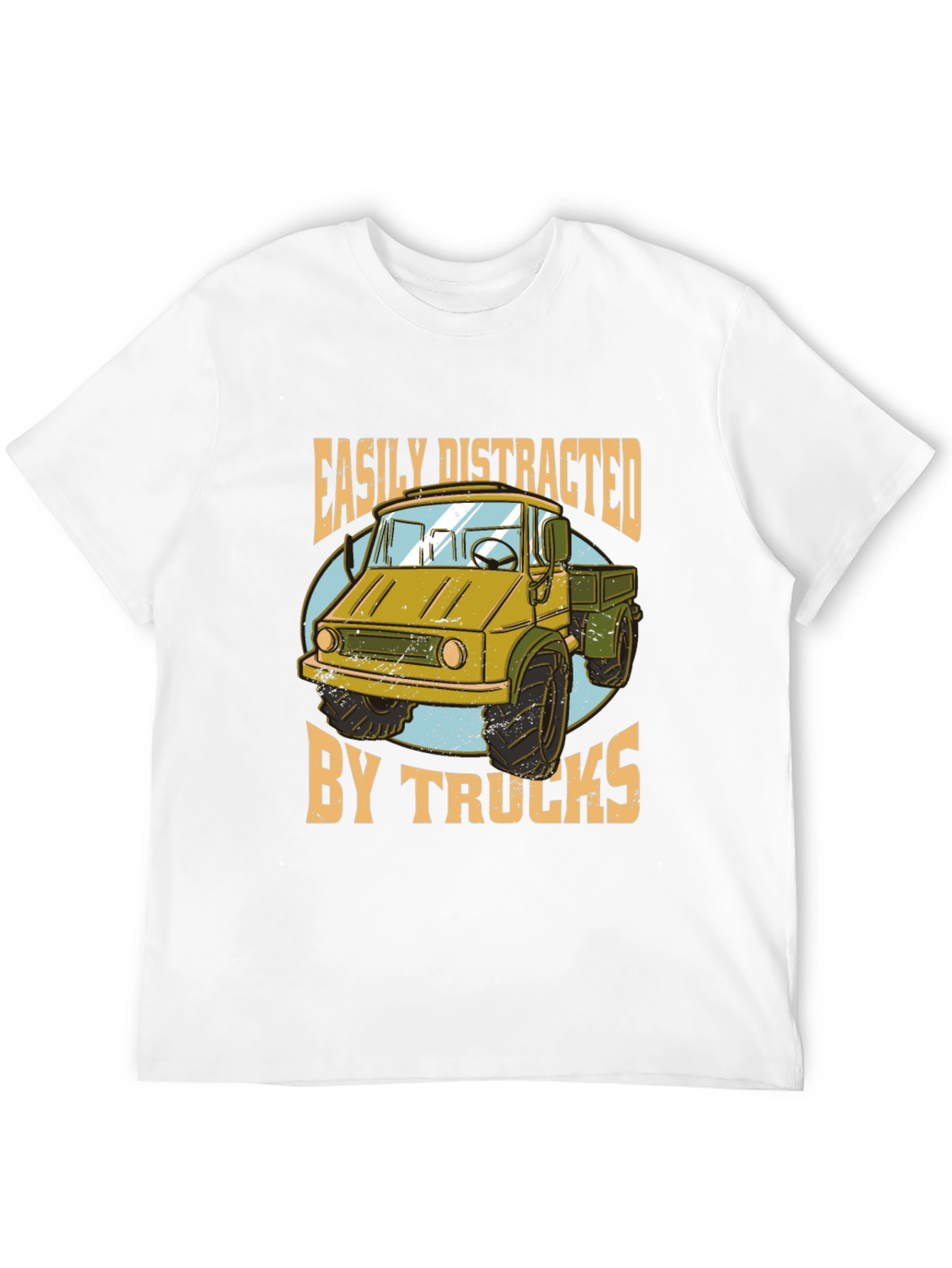 Easily Distracted by Trucks Graphic Tee