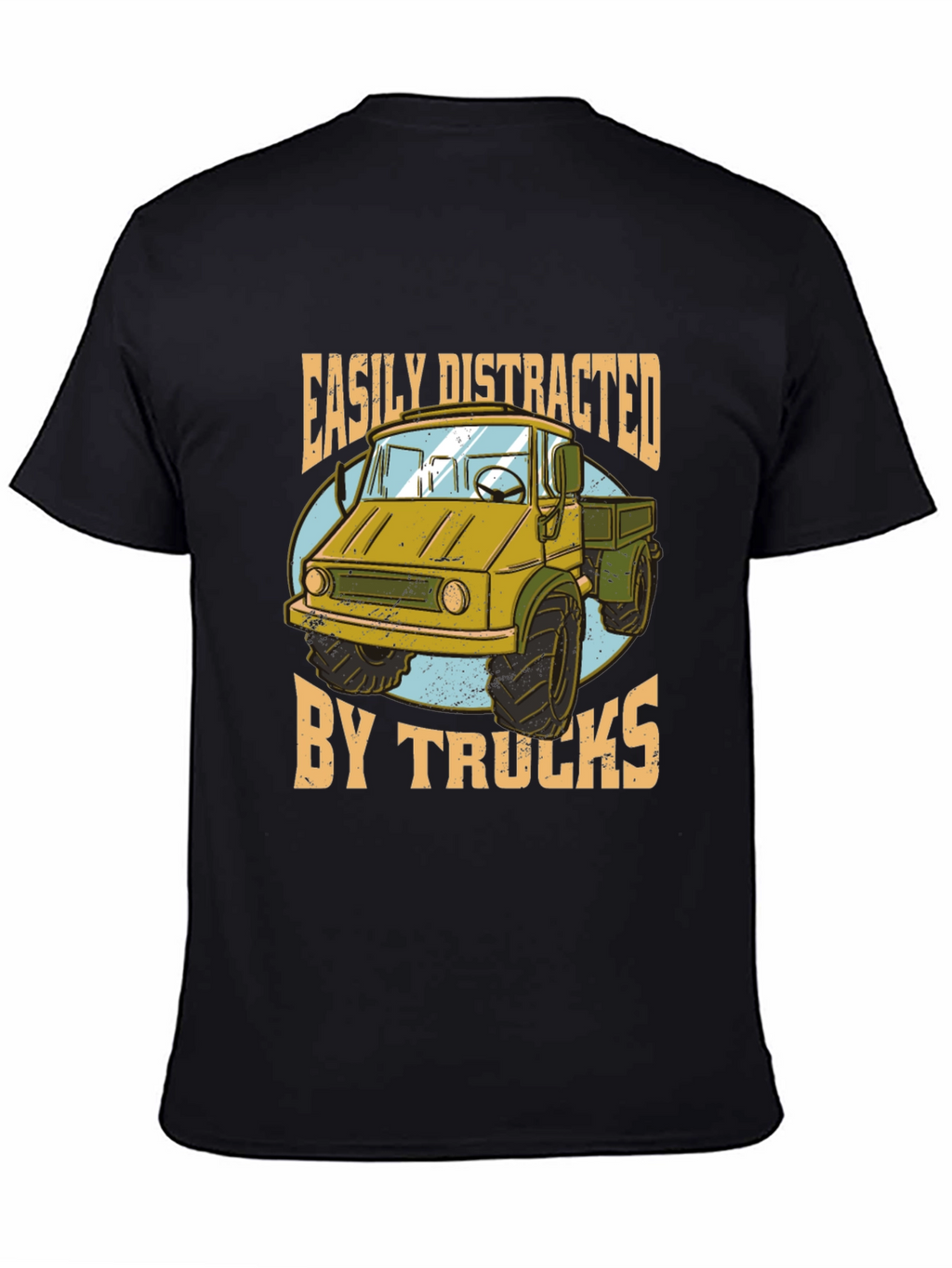 Easily Distracted by Trucks Graphic Tee