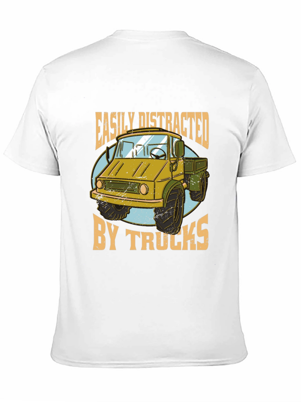 Easily Distracted by Trucks Graphic Tee