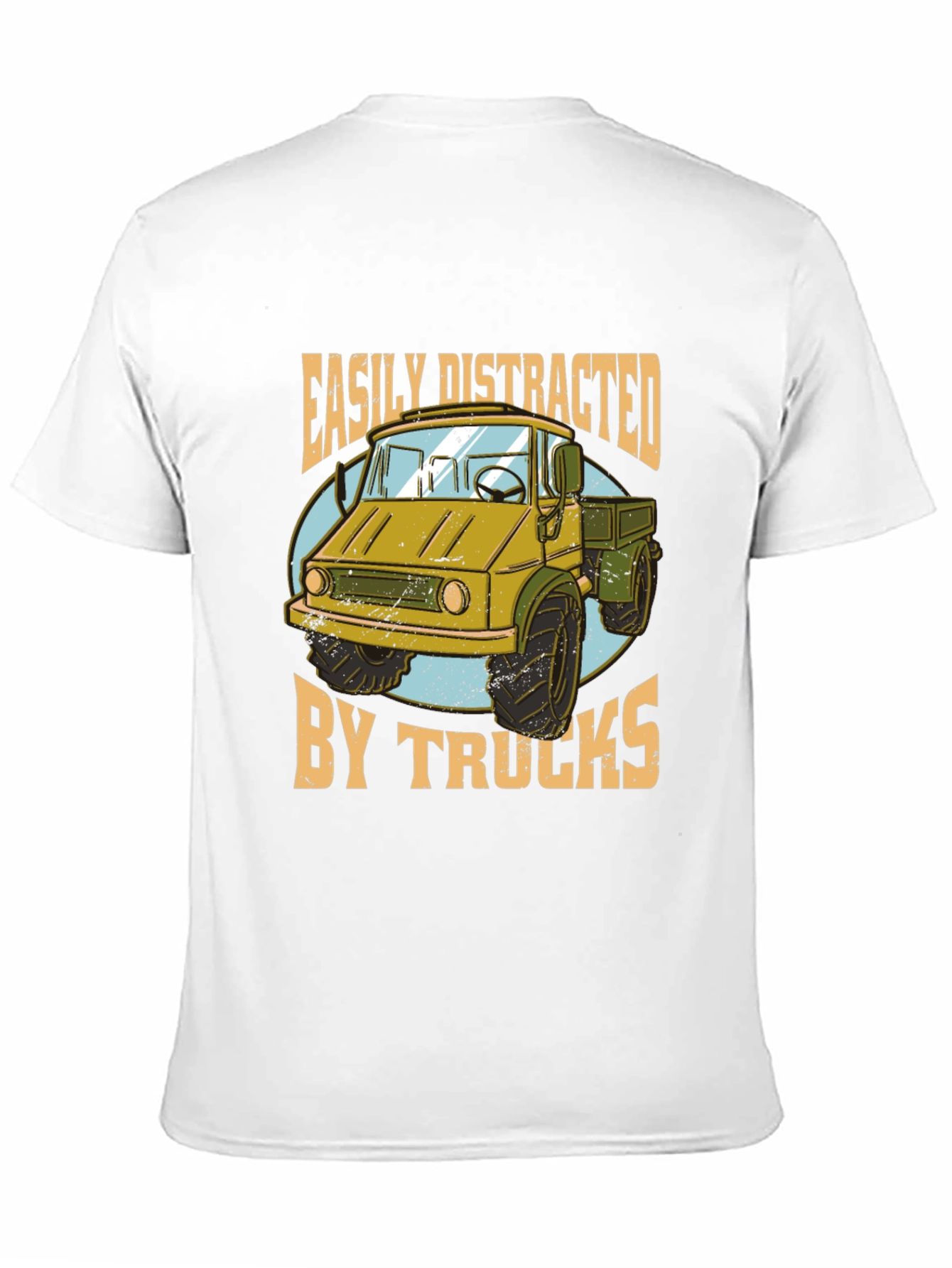 Easily Distracted by Trucks Graphic Tee
