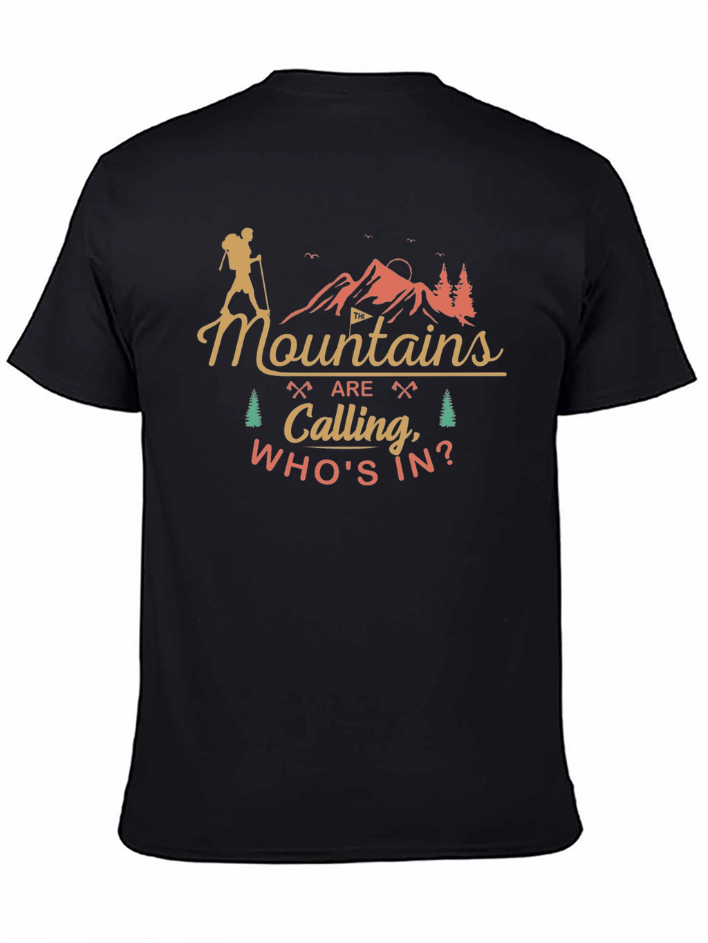 Mountains Calling Tee - Adventure Awaits