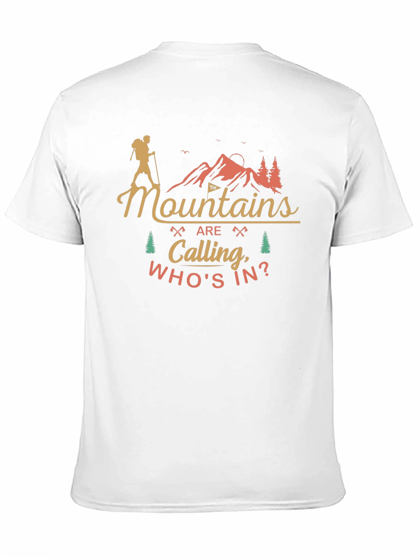 Mountains Calling Tee - Adventure Awaits