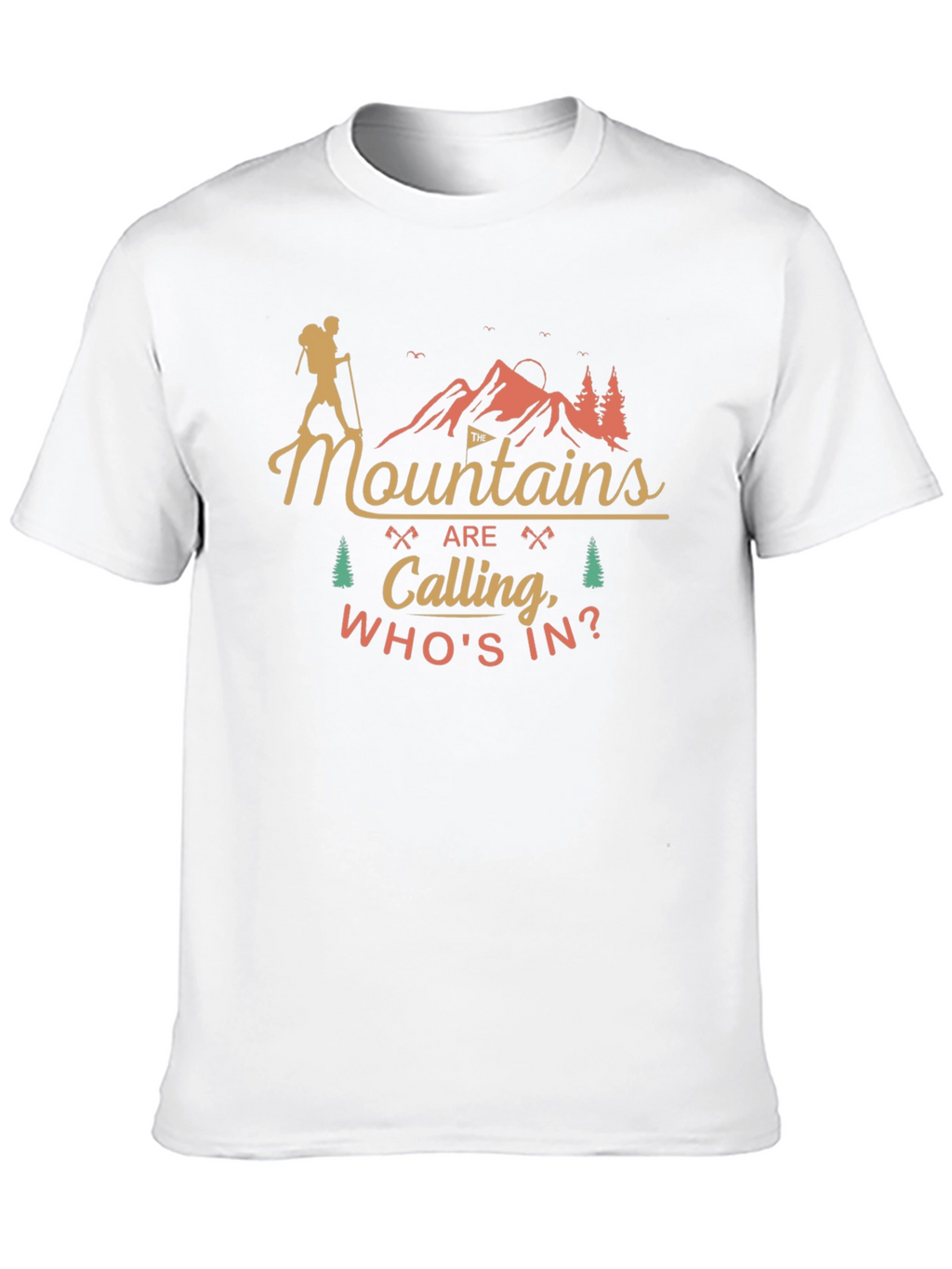 Mountains Calling Tee - Adventure Awaits