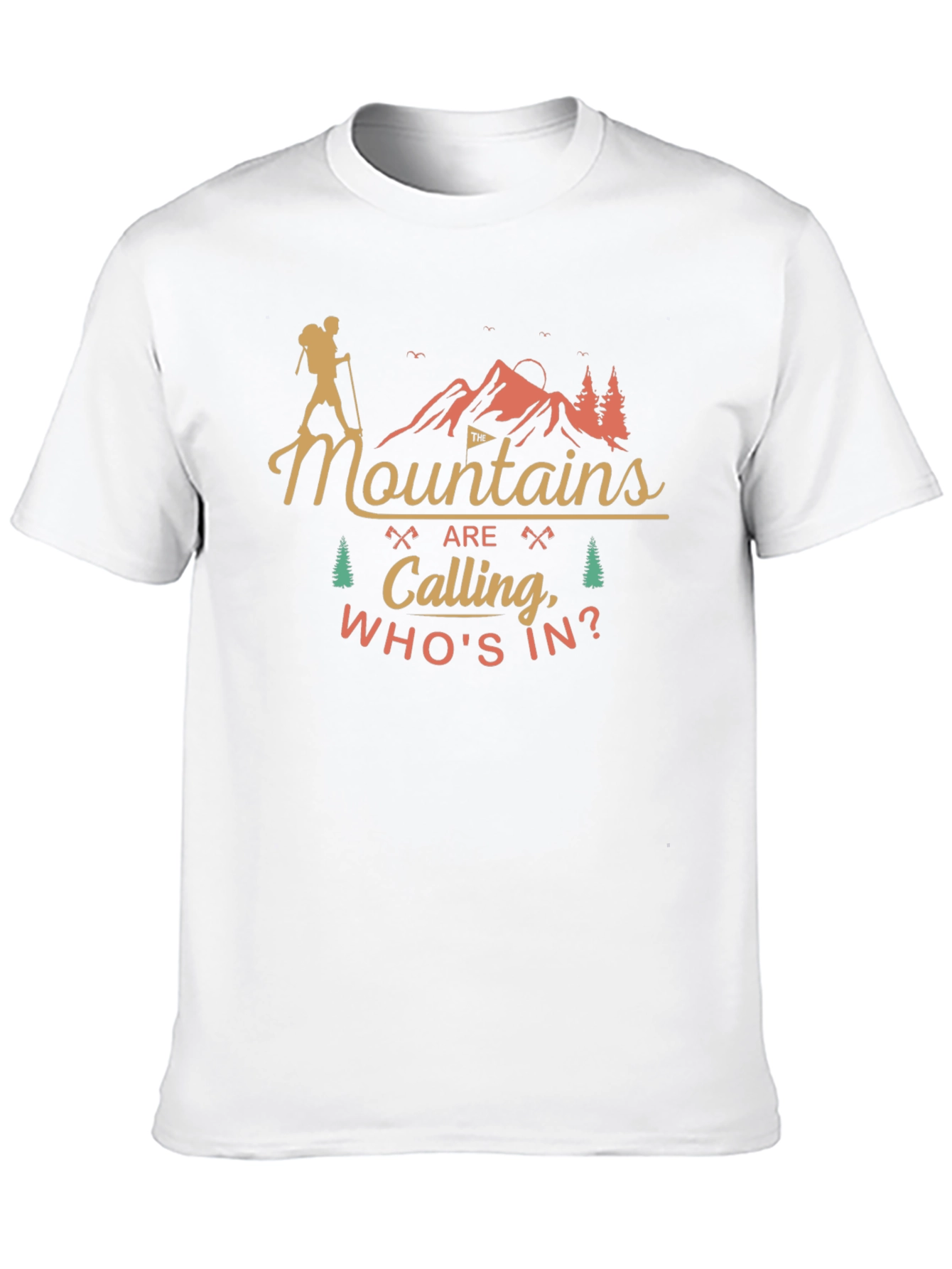 Mountains Calling Tee - Adventure Awaits