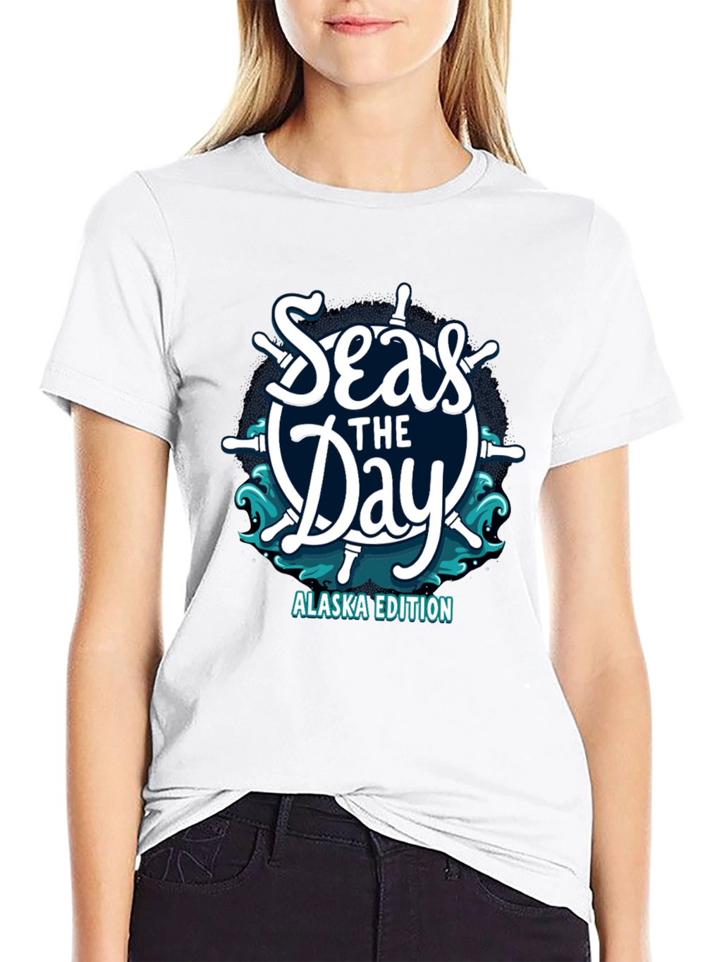 Seas the Day Alaska Edition T-Shirt