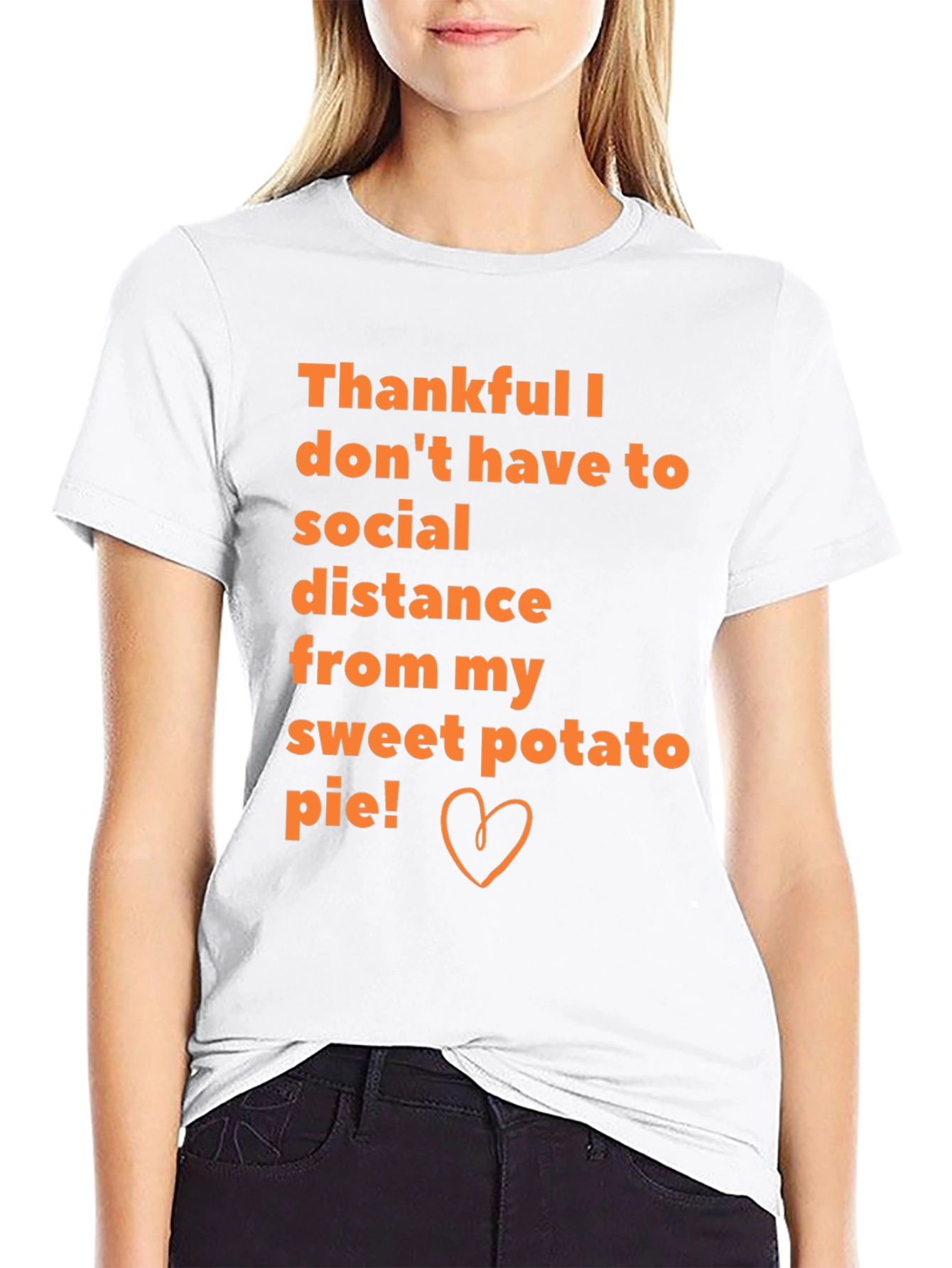 Sweet Potato Pie Social Distance T-Shirt