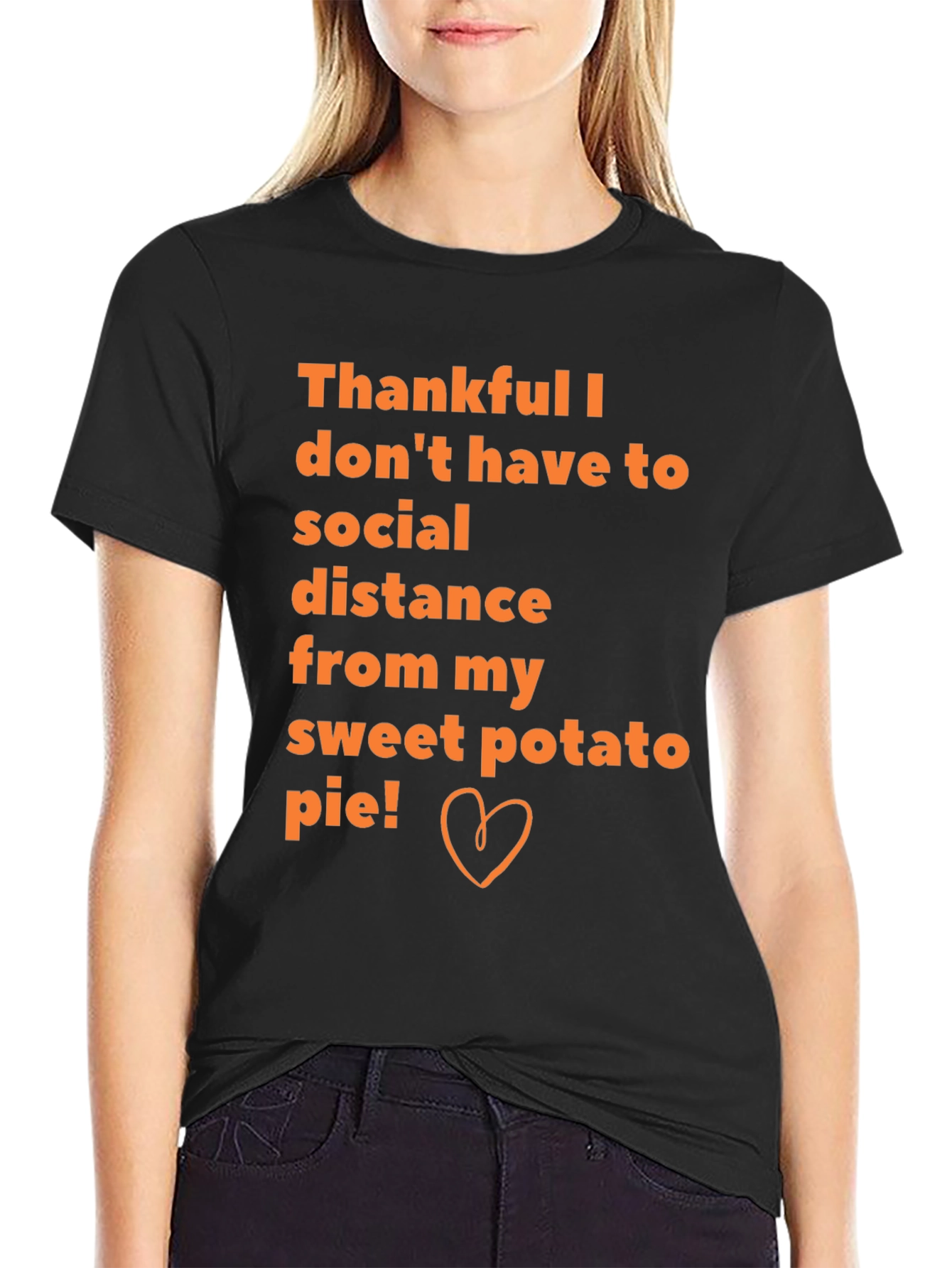 Sweet Potato Pie Social Distance T-Shirt
