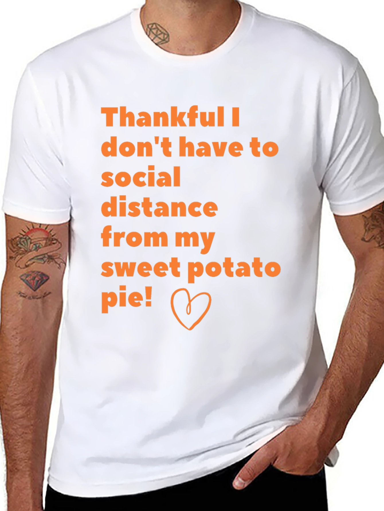 Sweet Potato Pie Social Distance T-Shirt