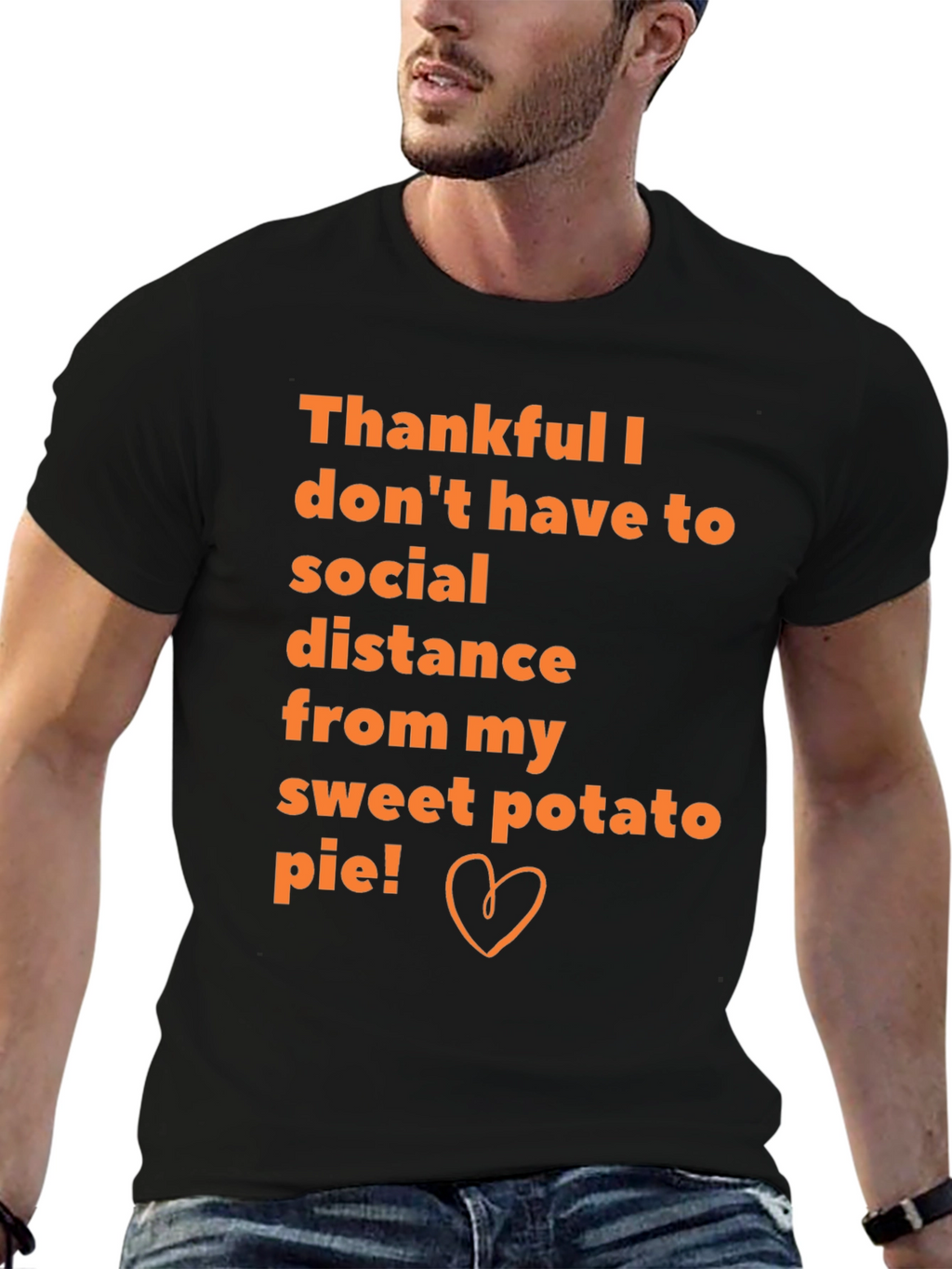 Sweet Potato Pie Social Distance T-Shirt