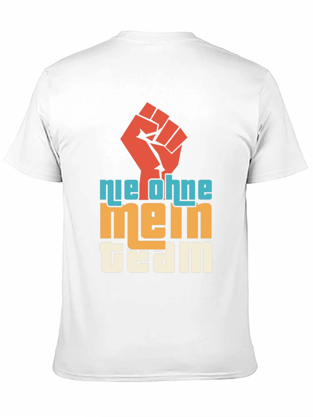 Nie Ohne Mein Team Graphic Tee - Black