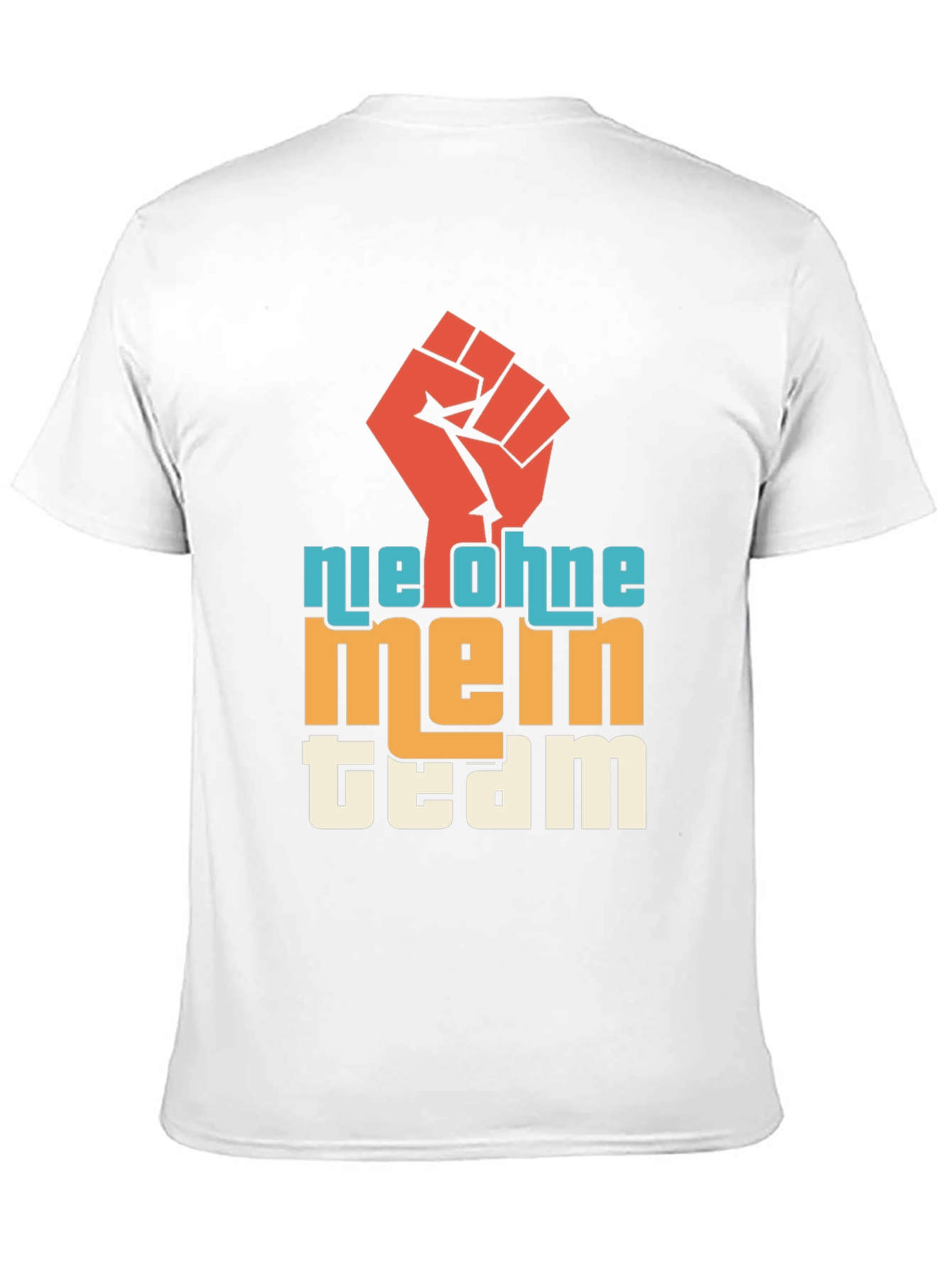 Nie Ohne Mein Team Graphic Tee - Black