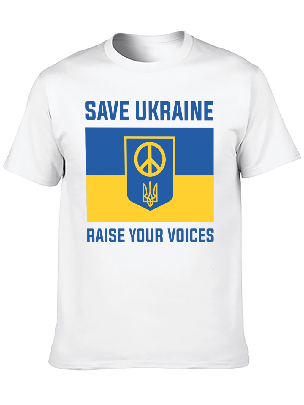 Save Ukraine T-Shirt - Raise Your Voices