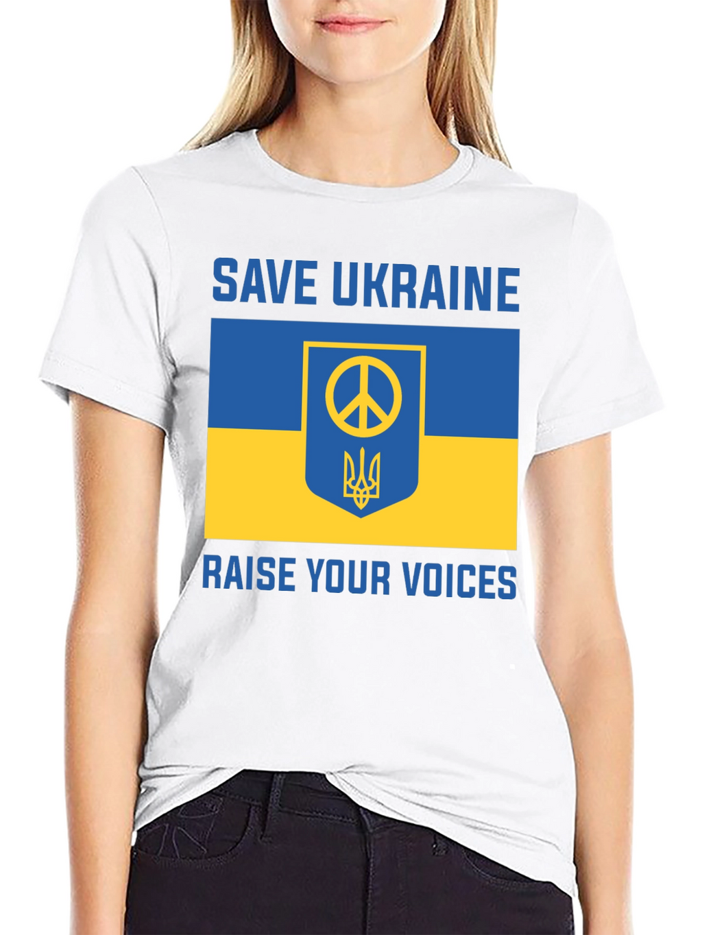 Save Ukraine T-Shirt - Raise Your Voices