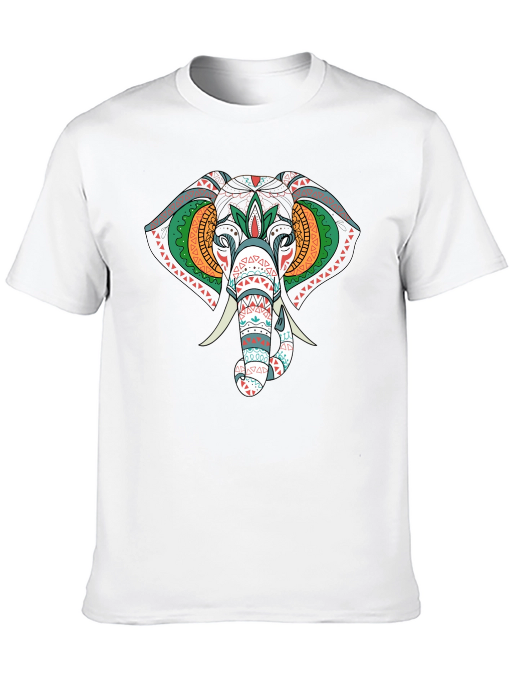 Elephant Graphic Black T-Shirt