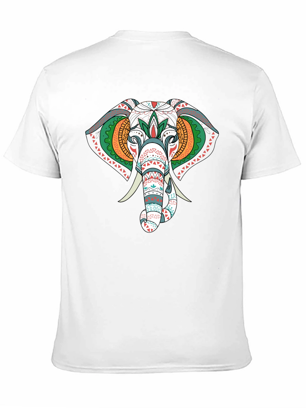 Elephant Graphic Black T-Shirt