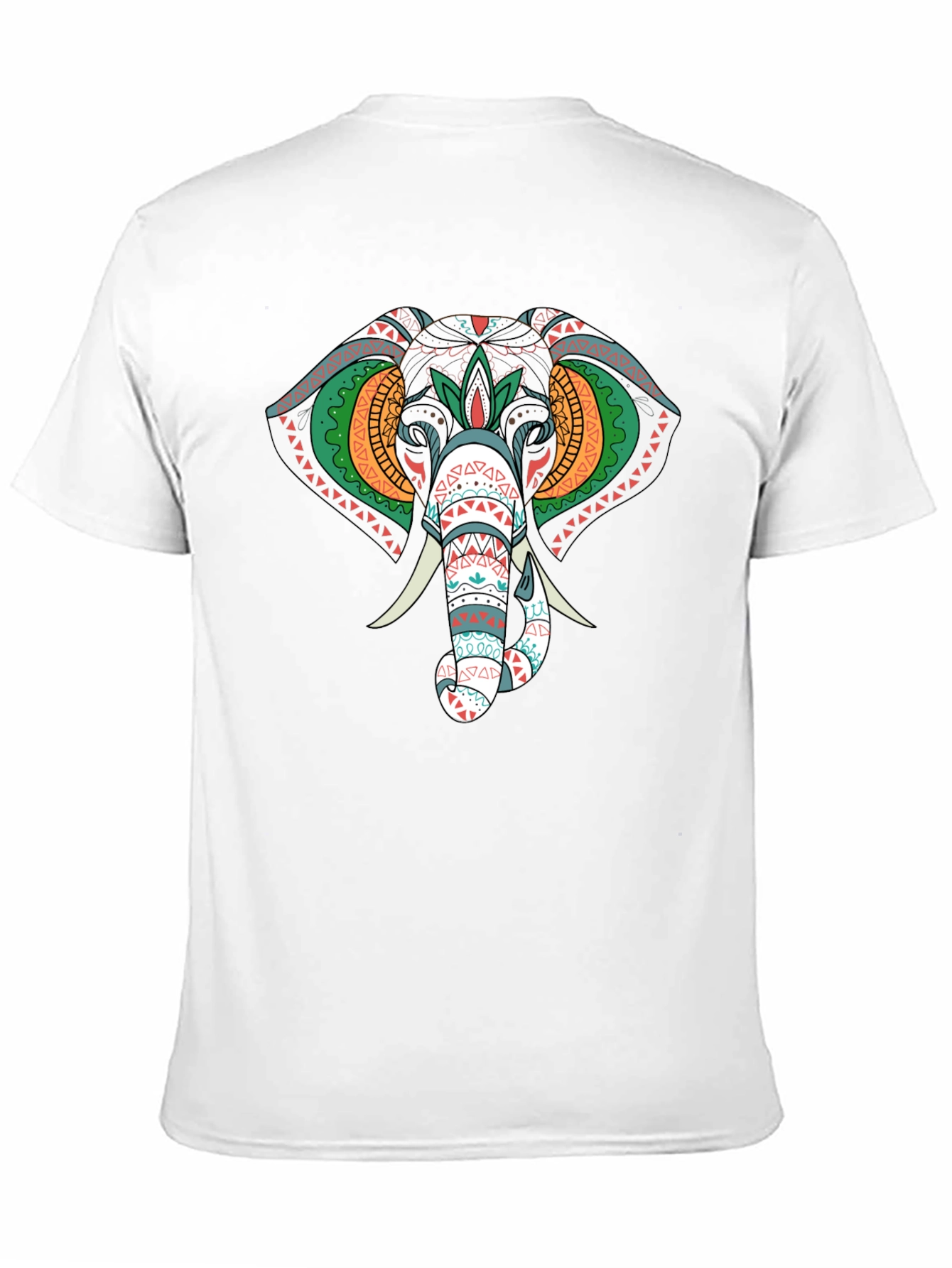 Elephant Graphic Black T-Shirt