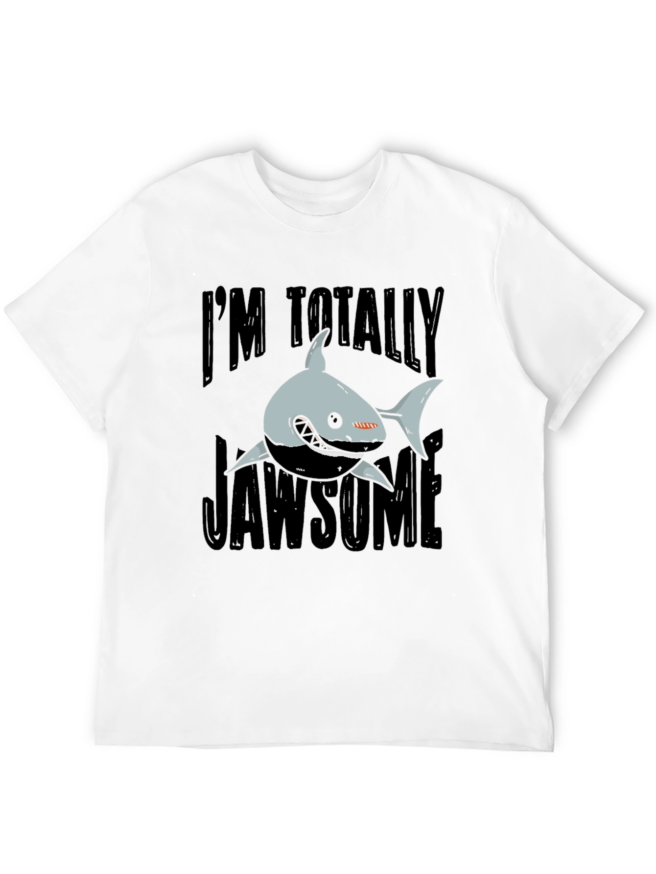 Jawsome Shark Graphic T-Shirt - Funny Shark Lover Tee