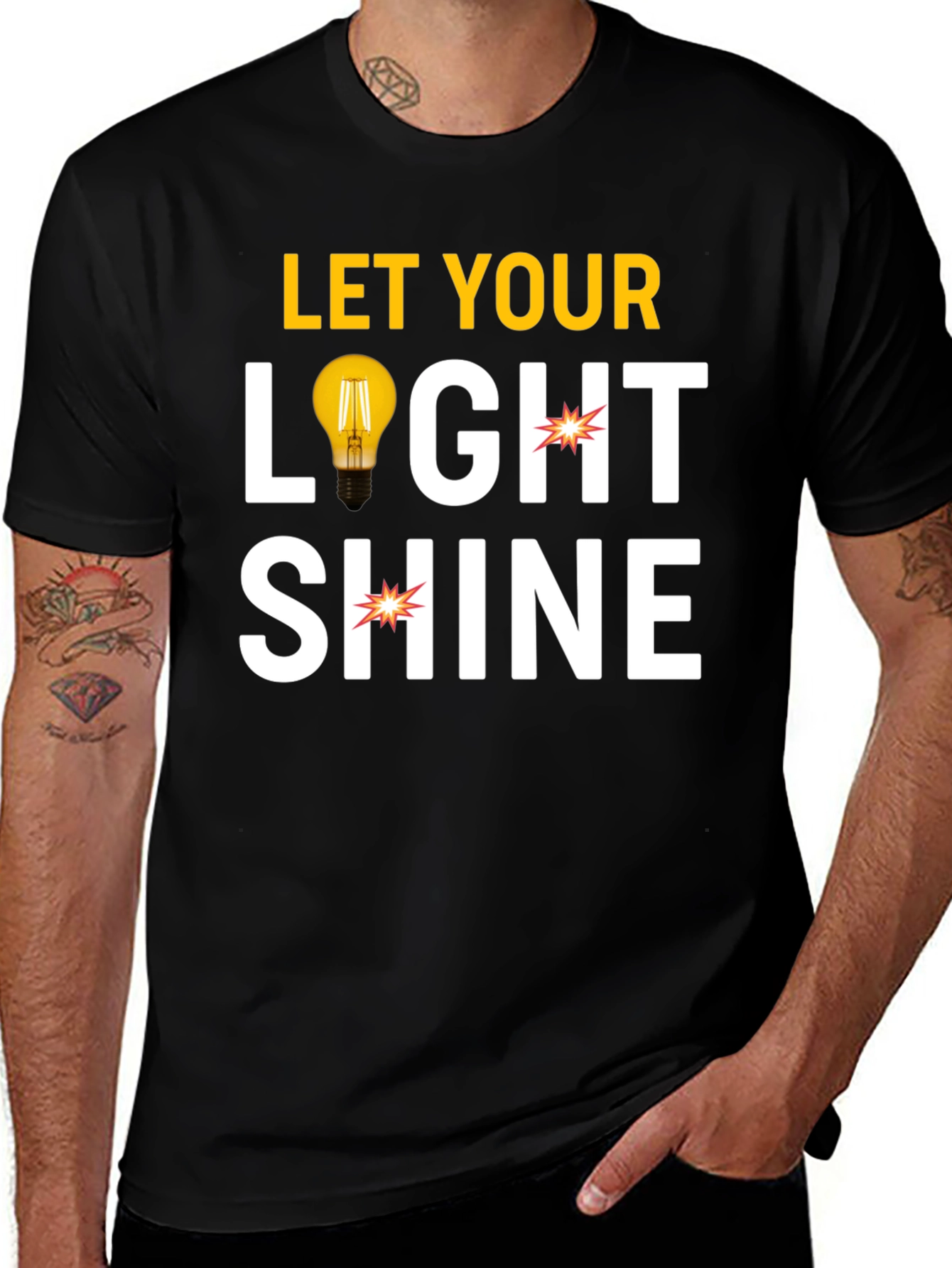 Let Your Light Shine Graphic Tee
