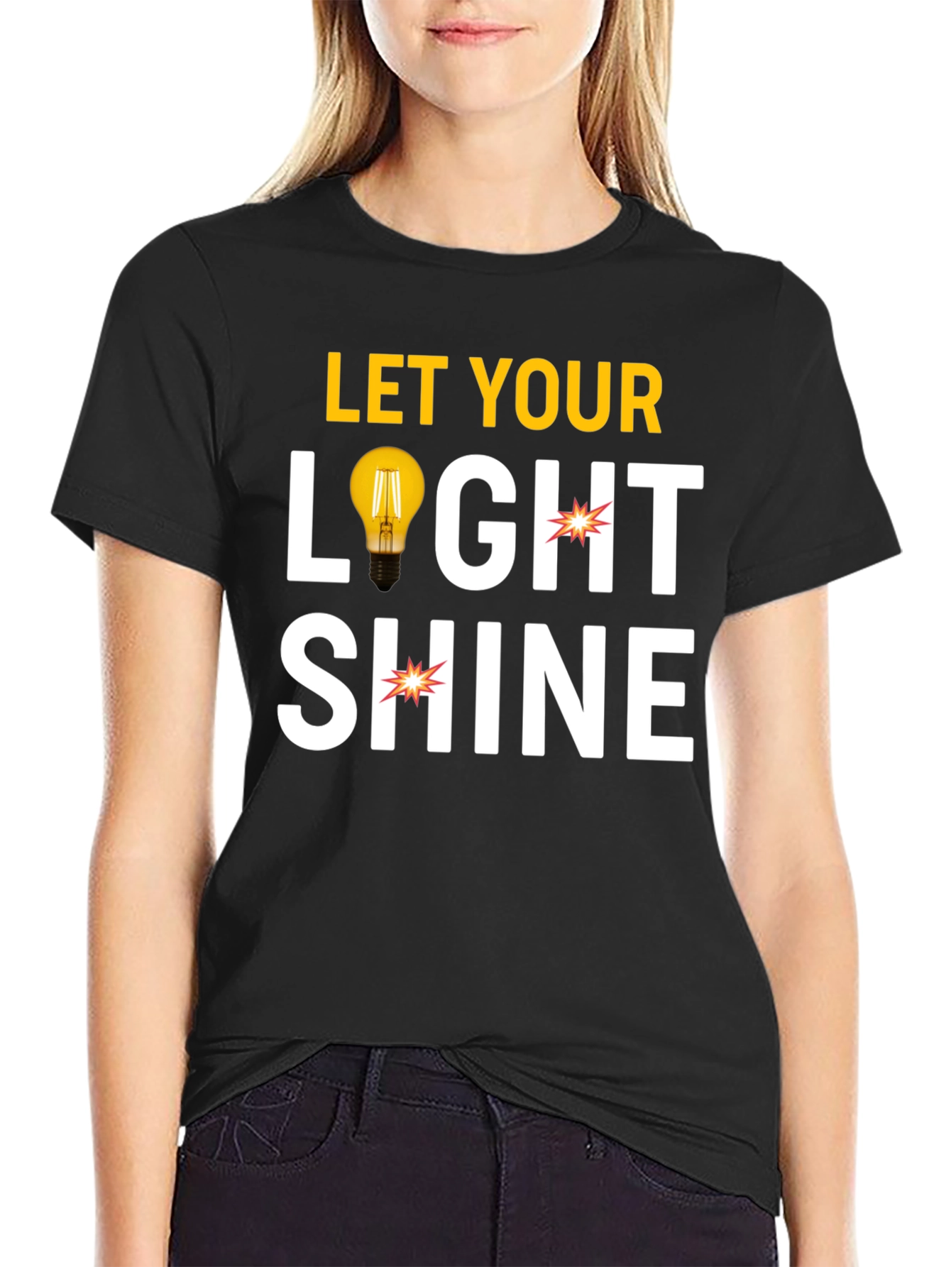 Let Your Light Shine Graphic Tee