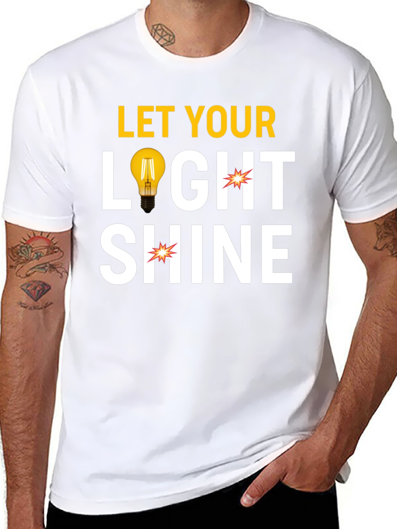 Let Your Light Shine Graphic Tee