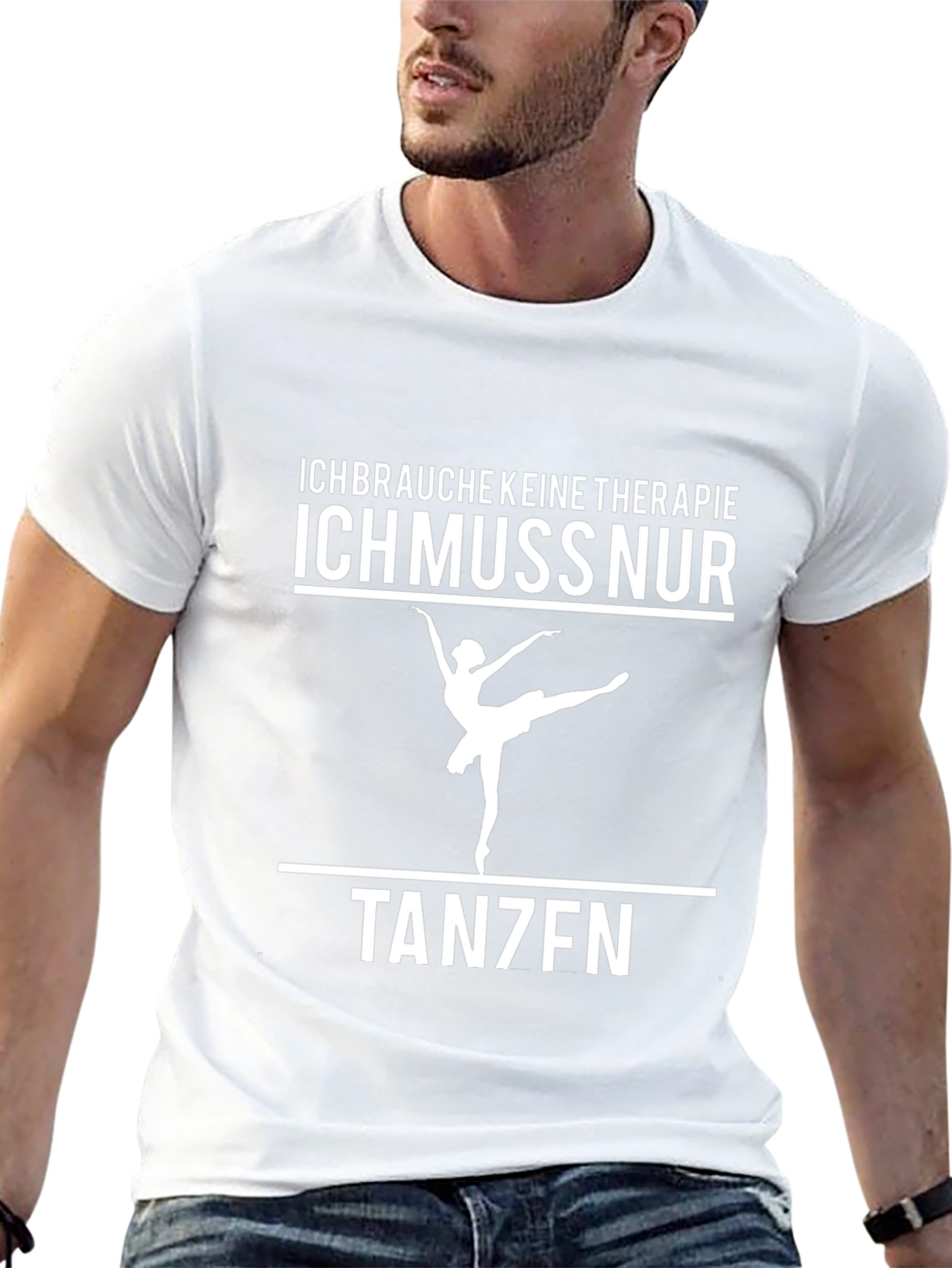 Dance Therapy T-Shirt - German Text Design