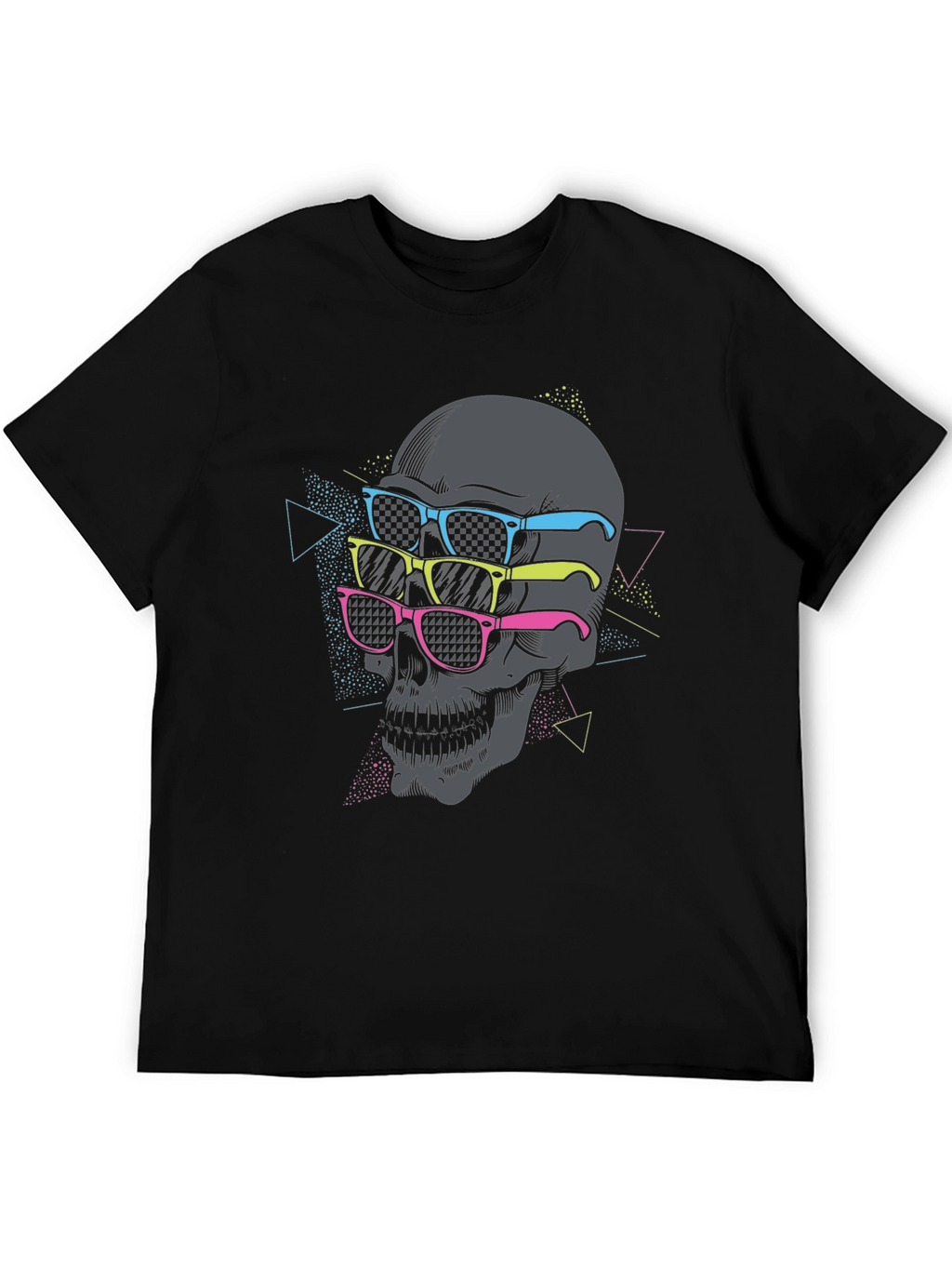 Skull with Sunglasses Graphic Tee