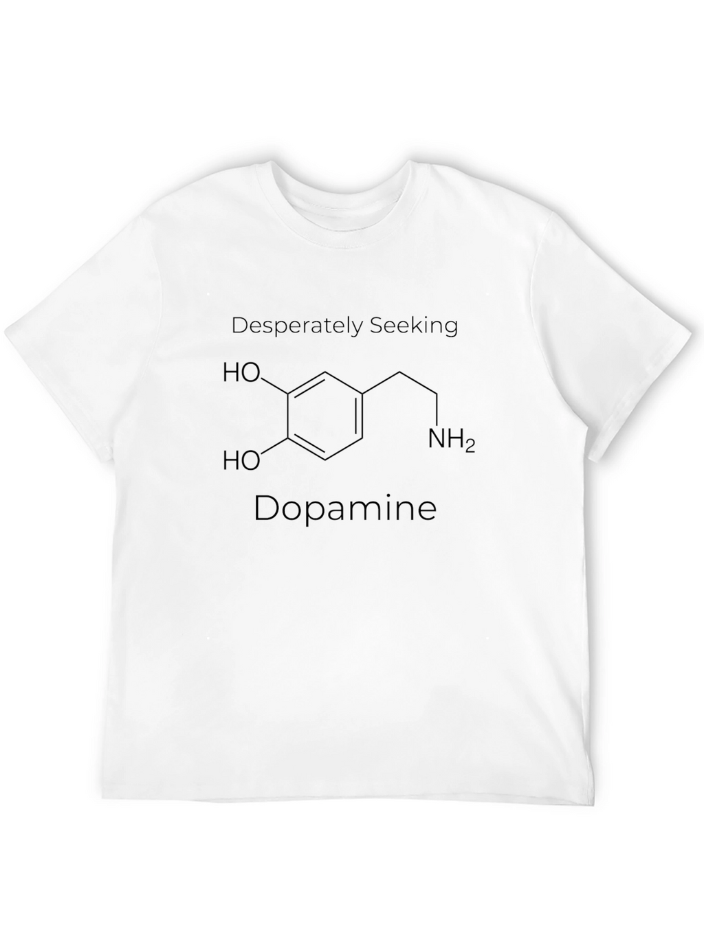 Dopamine Seeker Black T-Shirt