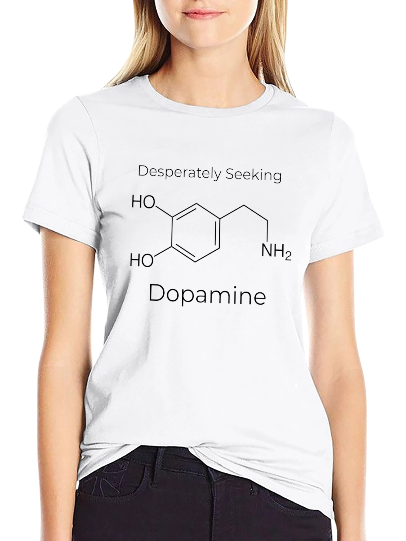 Dopamine Seeker Black T-Shirt