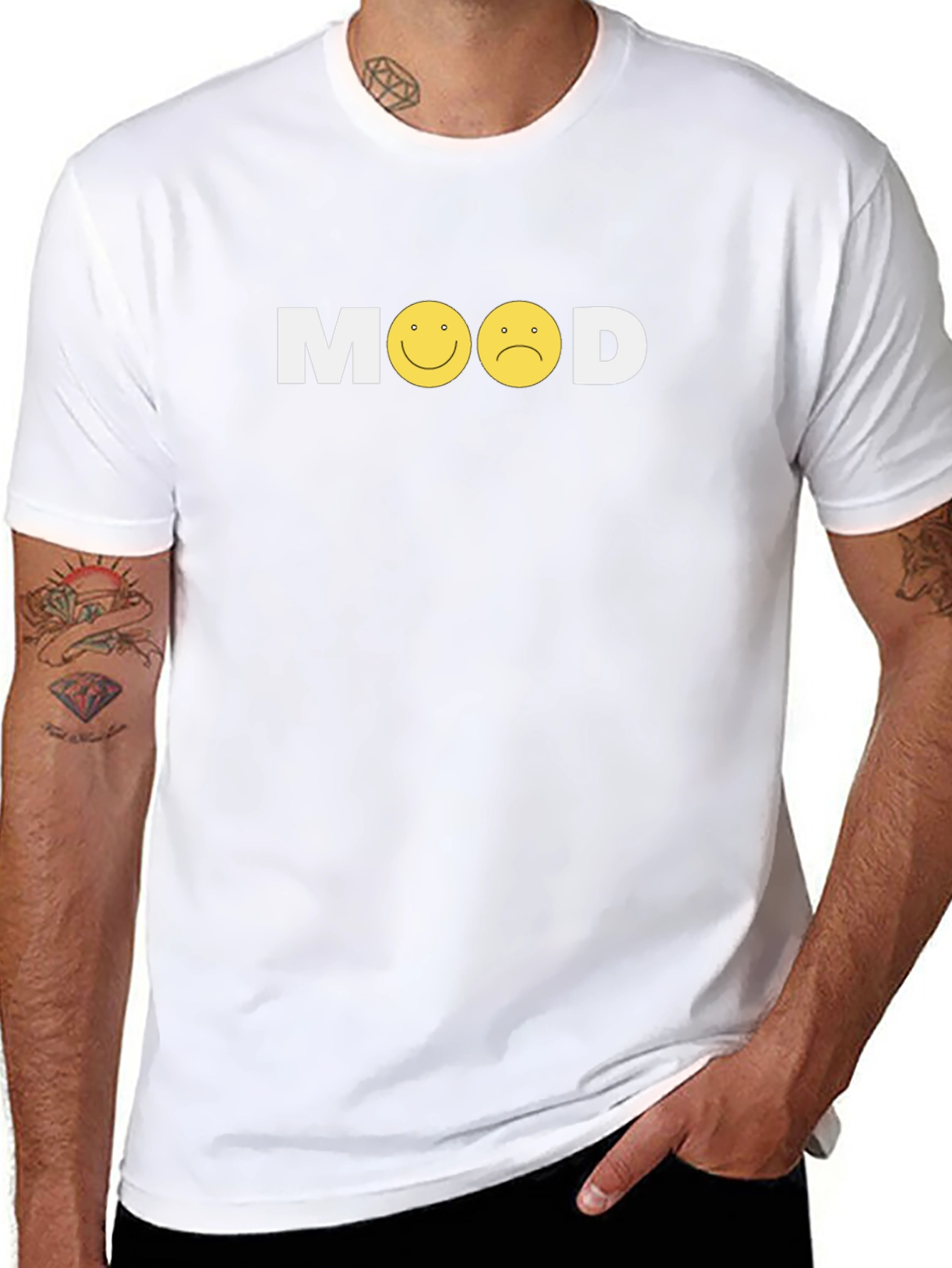 Mood Graphic T-Shirt - Express Your Feelings!