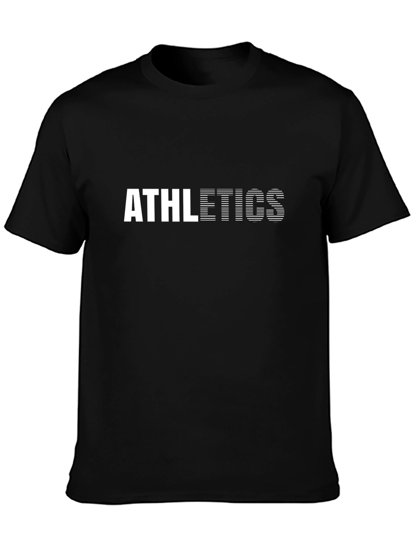 Athletics Graphic Black T-Shirt