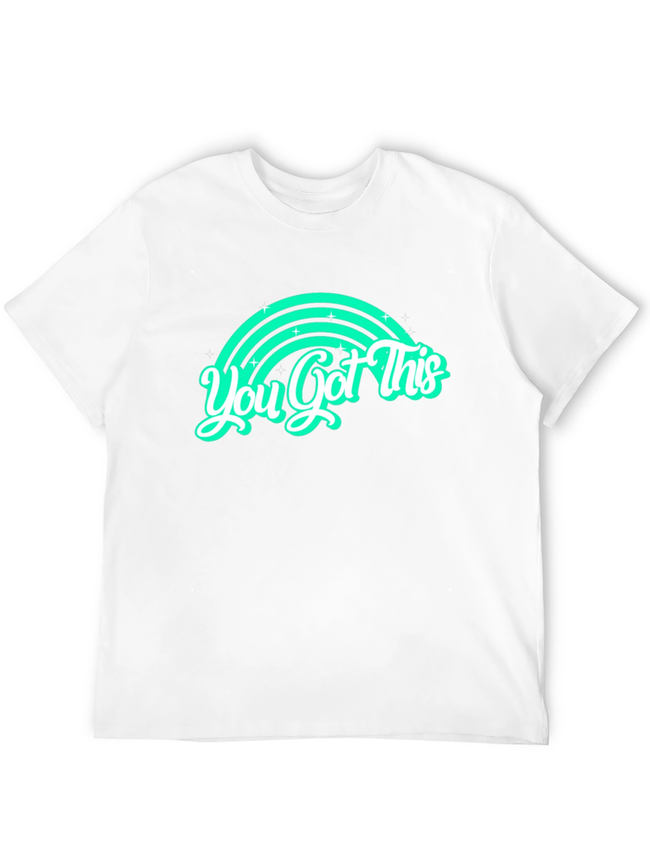 You Got This Rainbow Graphic Tee - Motivation Shirt
