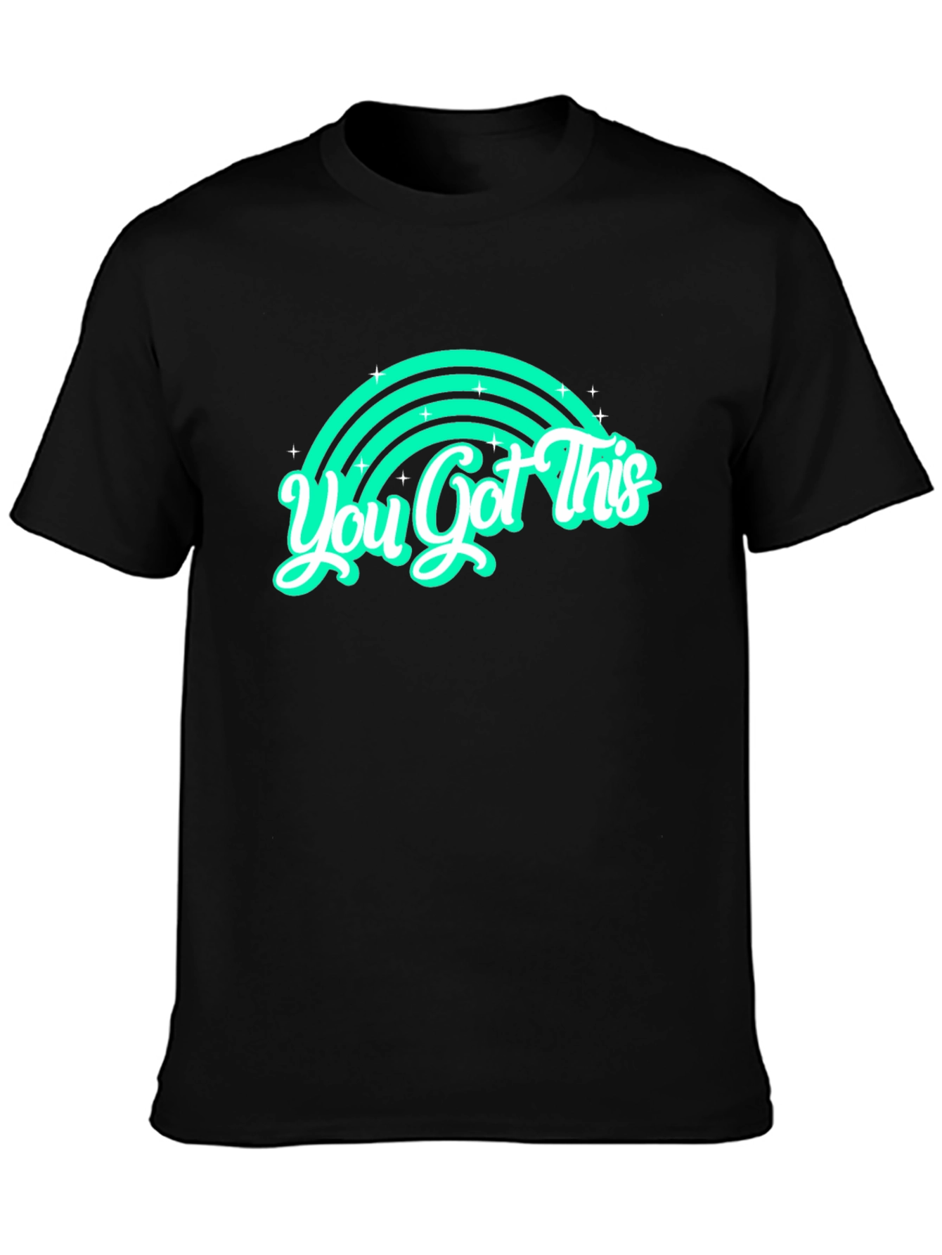 You Got This Rainbow Graphic Tee - Motivation Shirt